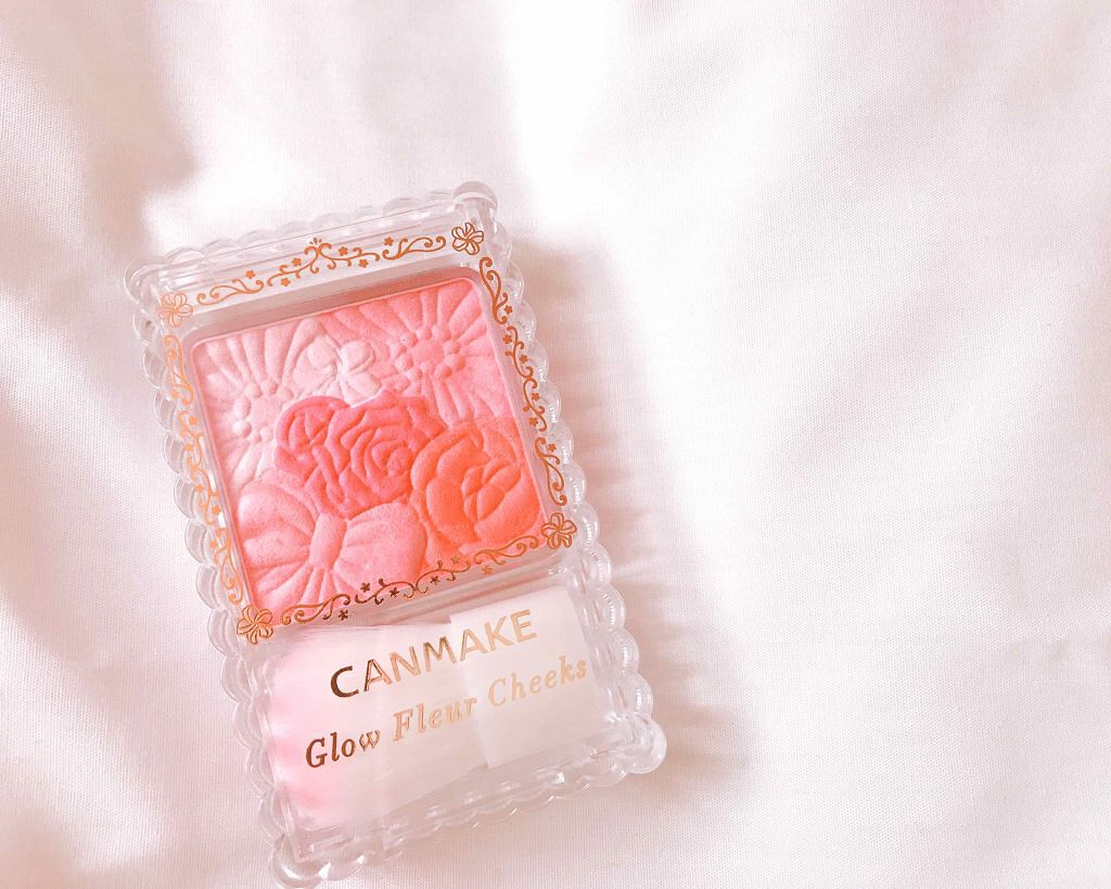 グロウフルールチークス/キャンメイク/パウダーチークを使ったクチコミ(1枚目)