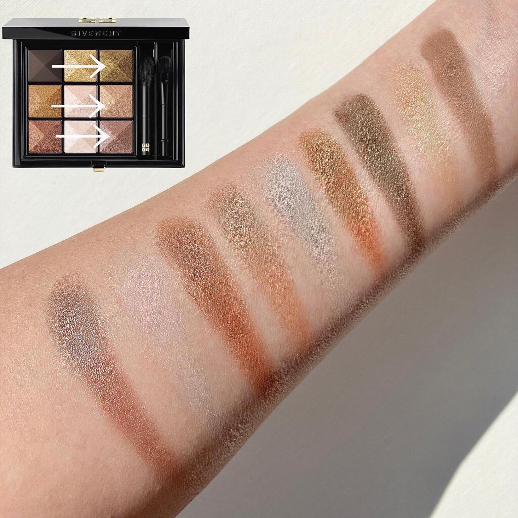 ル・ヌフ・ジバンシイ/GIVENCHY/アイシャドウパレットを使ったクチコミ（2枚目）