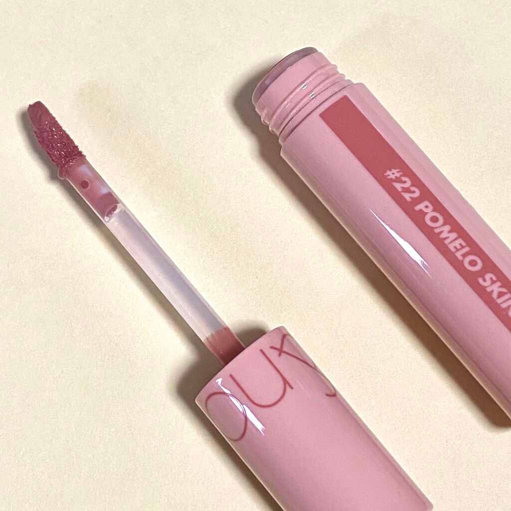 ジューシーラスティングティント/rom&nd/リップティントを使ったクチコミ(2枚目)