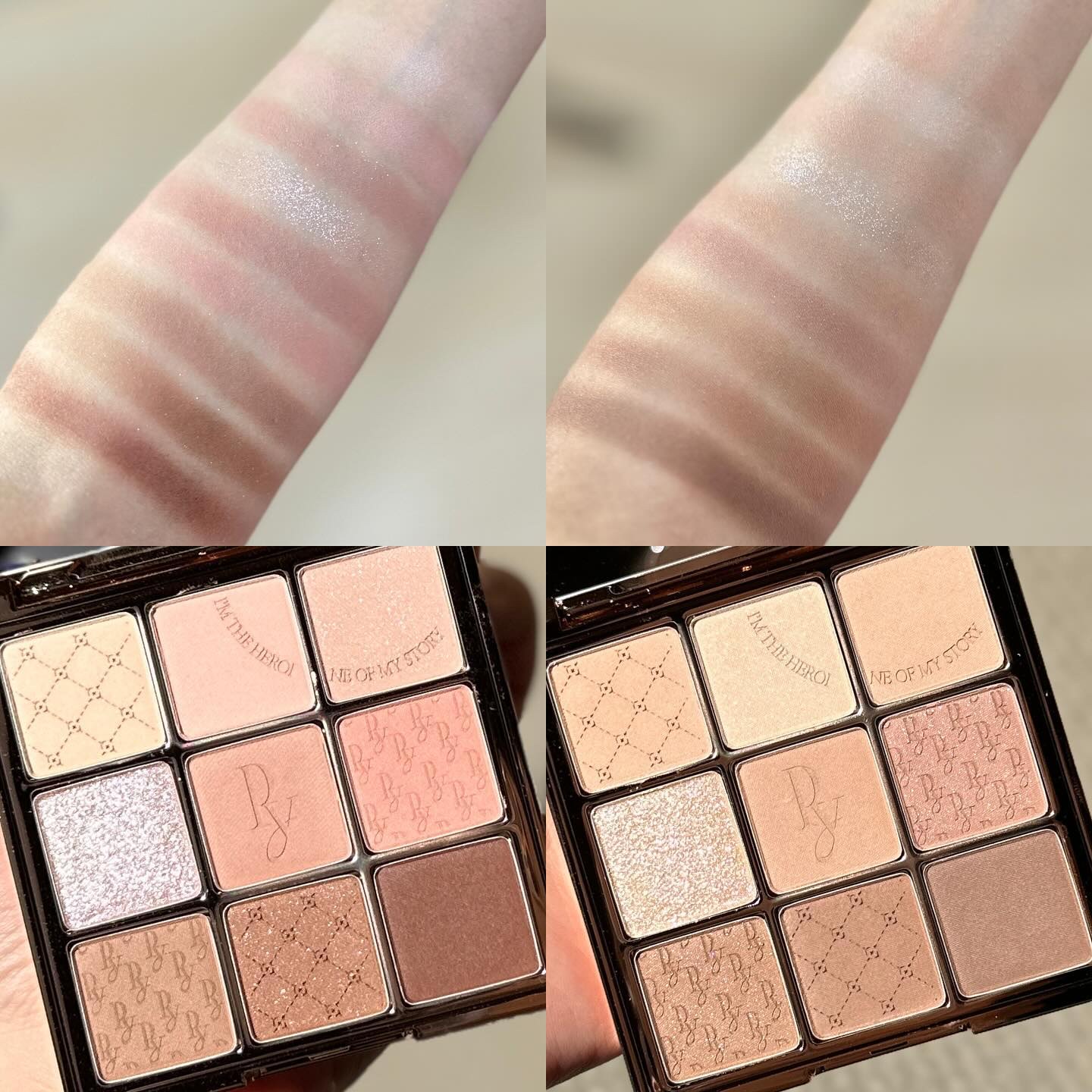 Heroine Mood Eye Palette 01 Blooming My Moment/Peony/アイシャドウパレットを使ったクチコミ（1枚目）