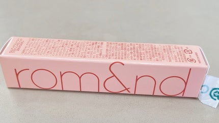 ジューシーラスティングティント/rom&nd/リップティントを使ったクチコミ(2枚目)