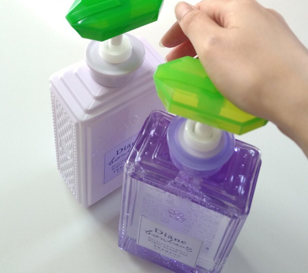 ダイアンボヌール モイスト&リペア シャンプー/トリートメント ナイトドリームティーの香り/ダイアン/市販シャンプーを使ったクチコミ(4枚目)