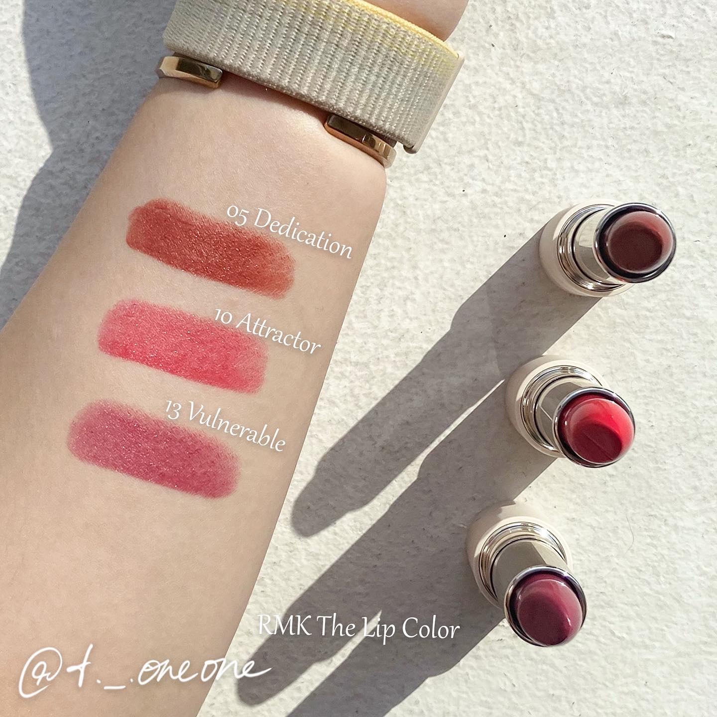 ザ リップカラー 05 デディケイション/RMK/口紅を使ったクチコミ（3枚目）