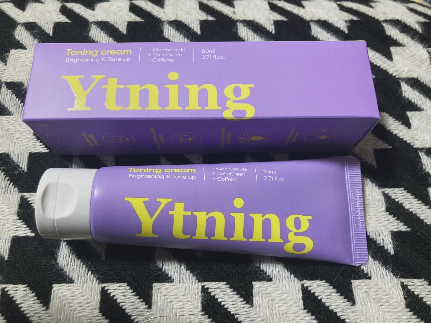 ワイトニング 美白ボディークリーム/Ytning/ボディクリームを使ったクチコミ（1枚目）