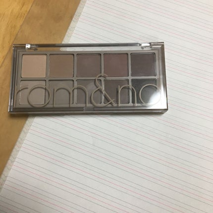 ベターザンパレット/rom&nd/アイシャドウパレットを使ったクチコミ(3枚目)
