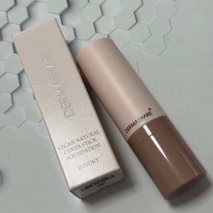 ヴィーガンナチュラルカバースティックファンデーション/DERMASHARE/その他ファンデーションを使ったクチコミ(1枚目)