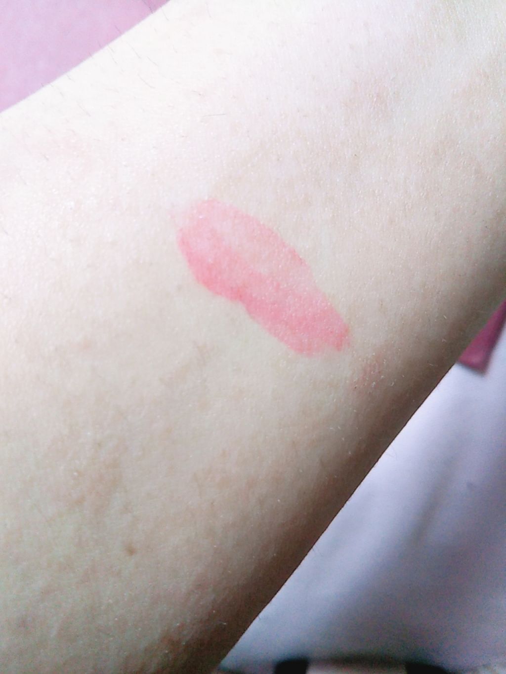 ワインリップティント PK01ブラッシュピンク/LABIOTTE/リップティントを使ったクチコミ（3枚目）