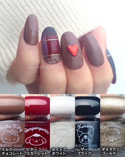フレンドネイル(リニューアル品) /DAISO/マニキュアを使ったクチコミ(5枚目)