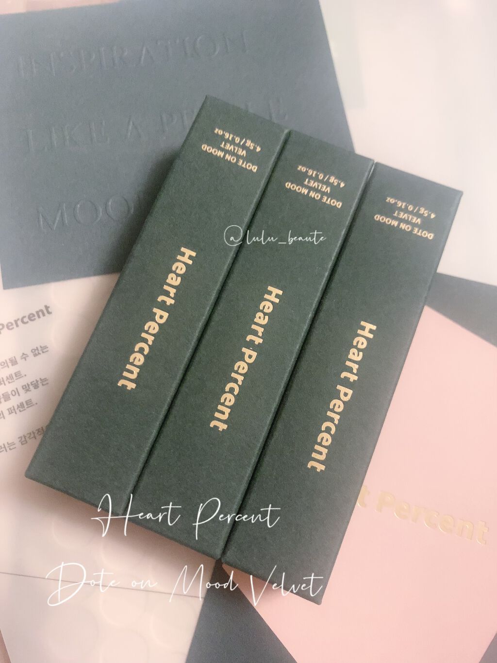 ドットオンムードベルベット/Heart Percent/口紅を使ったクチコミ（2枚目）