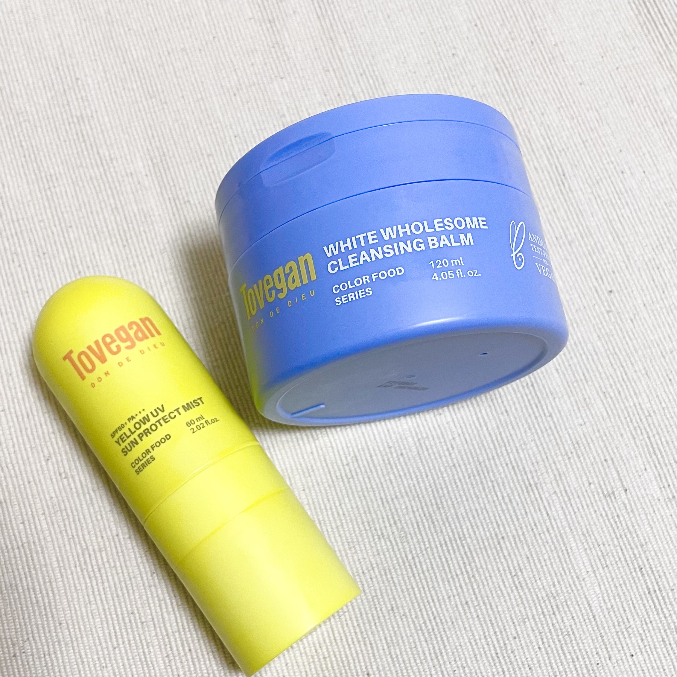 カラーフードシリーズホワイトホールサムクレンジングバーム/Tovegan/クレンジングバームを使ったクチコミ（2枚目）