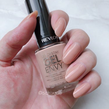 カラーステイ ジェル エンビー ロングウェア ネイル エナメル N  033 パーフェクト ペア/REVLON/マニキュアを使ったクチコミ（1枚目）