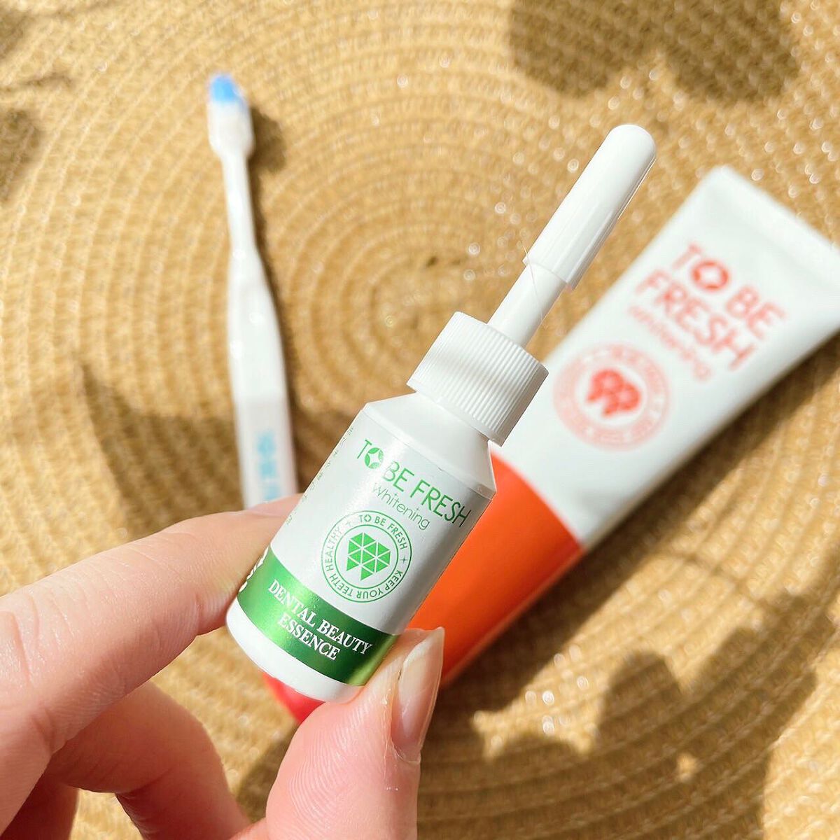 ホワイトニング デンタルビューティーエッセンス/トゥービーフレッシュ/その他オーラルケアを使ったクチコミ(2枚目)