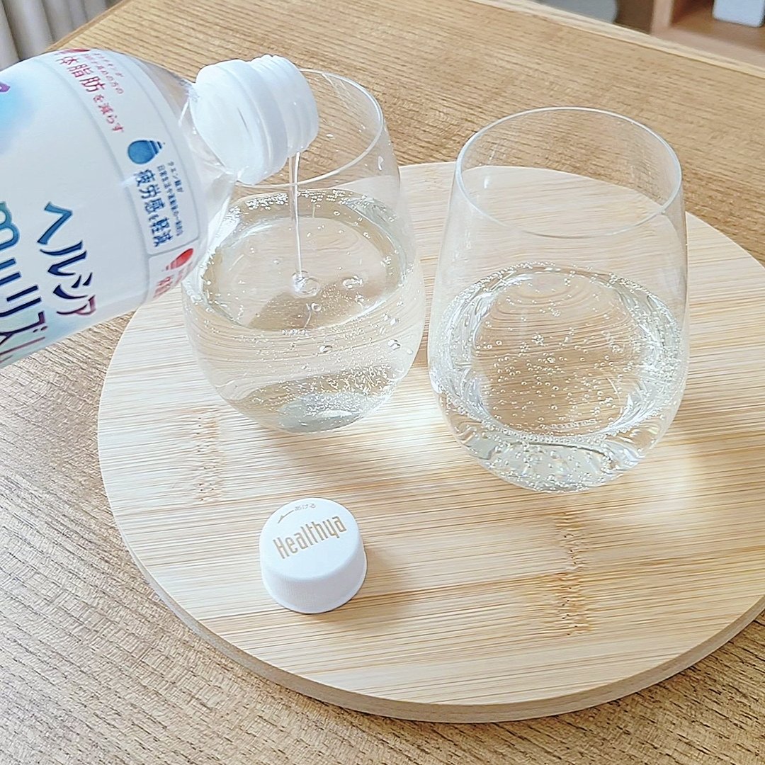 スパークリング グリーンキウイフレーバー/ヘルシアmyリズム/美容ドリンクを使ったクチコミ（2枚目）