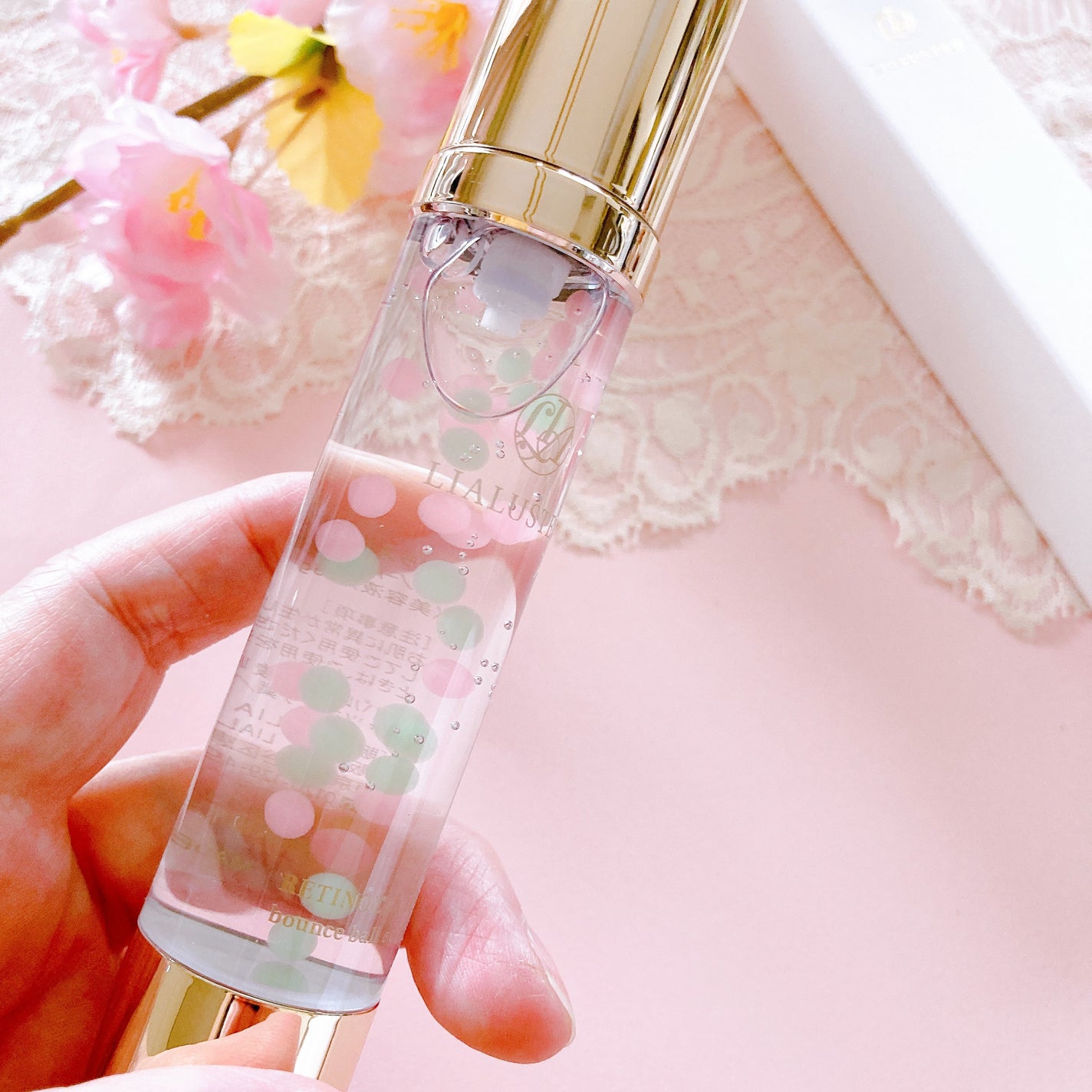 レチノール×シカ バウンスボールセラム/LIALUSTER/美容液を使ったクチコミ(2枚目)