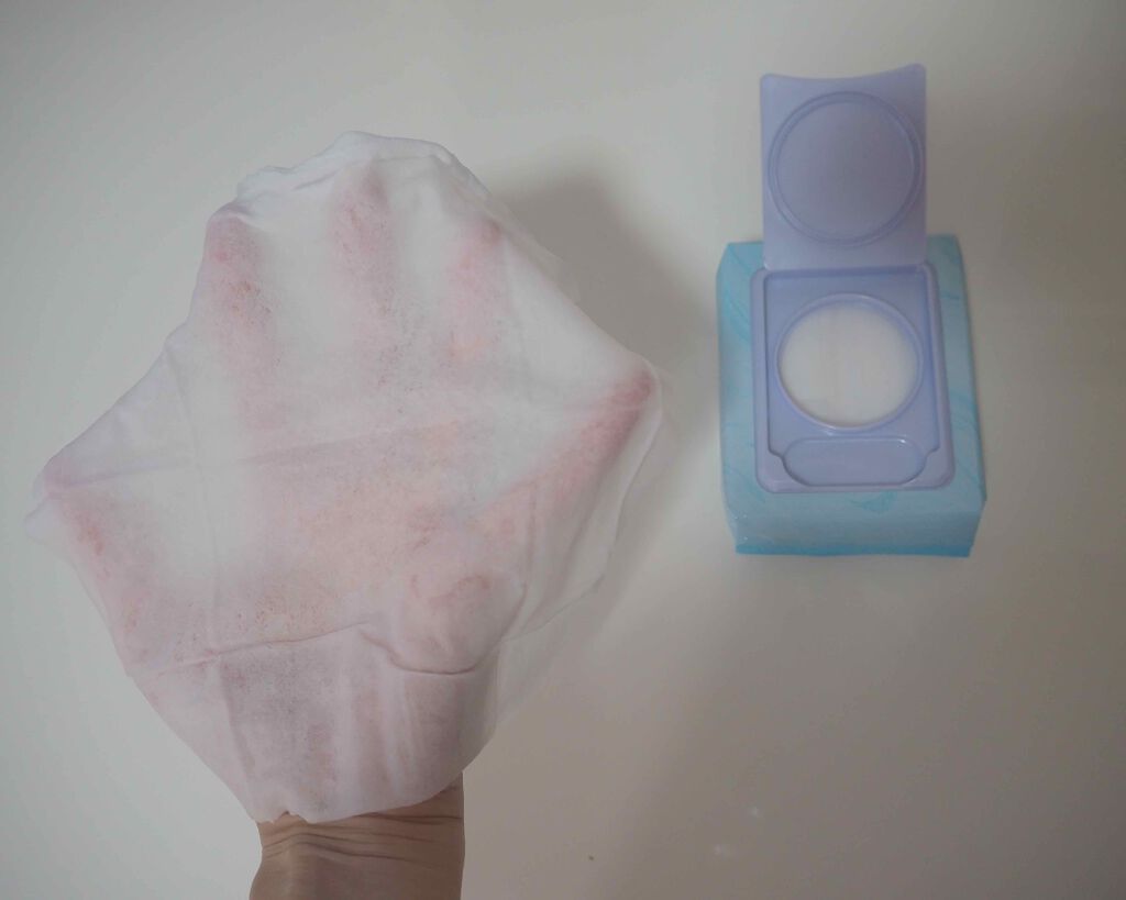 クリアふきとりシート/ビオレ/クレンジングシートを使ったクチコミ（1枚目）