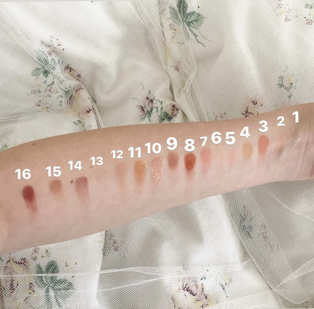 大英博物館 エジプトシリーズ アイシャドウパレット/ZEESEA/アイシャドウパレットを使ったクチコミ（3枚目）