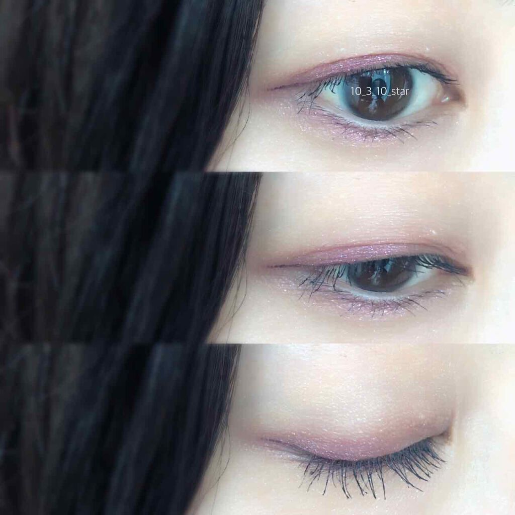 グリッタープリズム シャドウ RD02/MISSHA/グリッターを使ったクチコミ（3枚目）