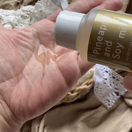 パイナップル豆乳ローションプレミアム/鈴木ハーブ研究所/ボディローションを使ったクチコミ(3枚目)