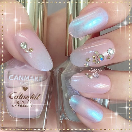 カラフルネイルズ/キャンメイク/マニキュアを使ったクチコミ(2枚目)