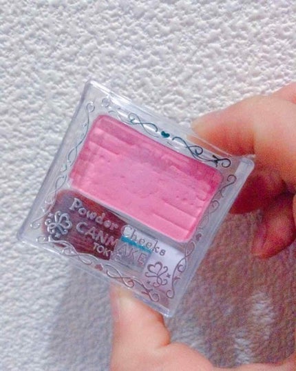 【旧品】パウダーチークス/キャンメイク/パウダーチークを使ったクチコミ(1枚目)