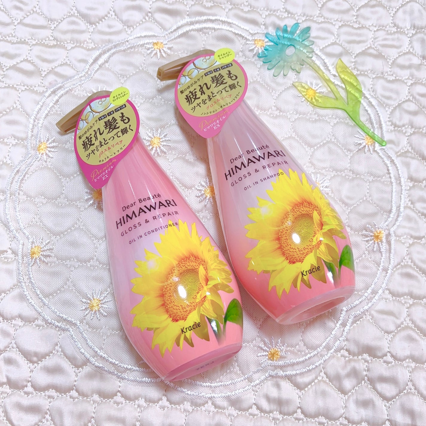 オイルインシャンプー/オイルインコンディショナー (グロス&リペア)/ディアボーテ/市販シャンプーを使ったクチコミ(1枚目)