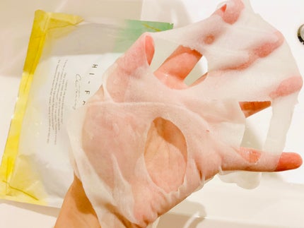 ハイフェイシャル HI-FACIAL CCトーニングマスク/ナチュラルガーデン/シートマスク・パックを使ったクチコミ(5枚目)