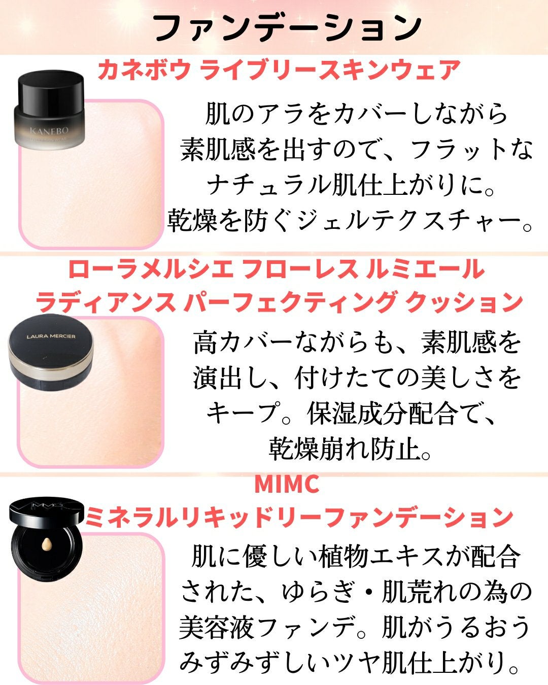 ミネラルリキッドリー ファンデーション SPF22 PA++/MiMC/リキッドファンデーションを使ったクチコミ(2枚目)