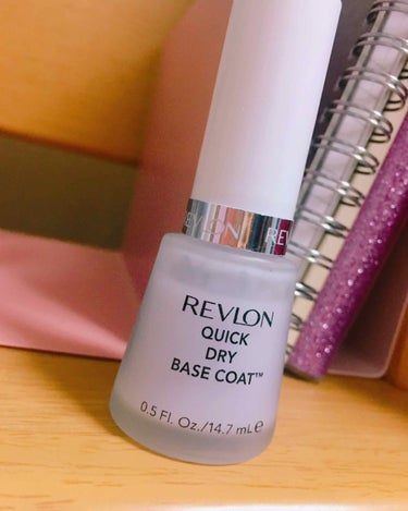 クイック ドライ ベース コート N/REVLON/ネイルトップコート・ベースコートを使ったクチコミ（1枚目）