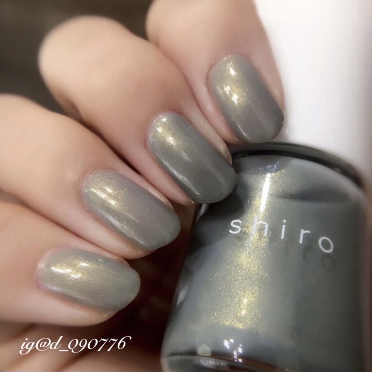 亜麻ネイル 7B03 ニュアンス ブルー/SHIRO/マニキュアを使ったクチコミ（1枚目）