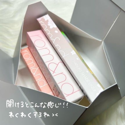 ハンオールフィックスマスカラ/rom&nd/マスカラを使ったクチコミ(3枚目)