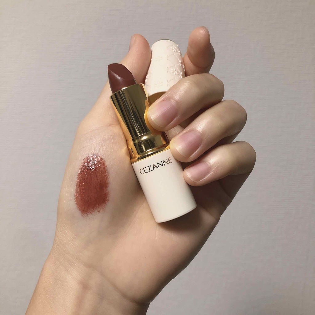 ラスティング リップカラーN/CEZANNE/口紅を使ったクチコミ（2枚目）