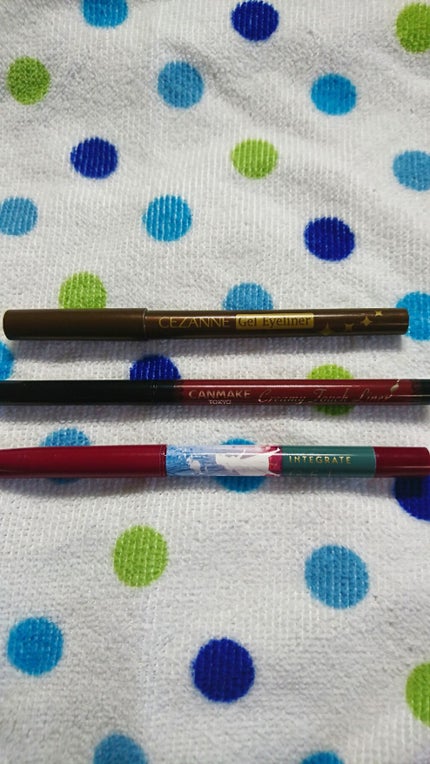 ジェルアイライナー/CEZANNE/ジェルアイライナーを使ったクチコミ(1枚目)