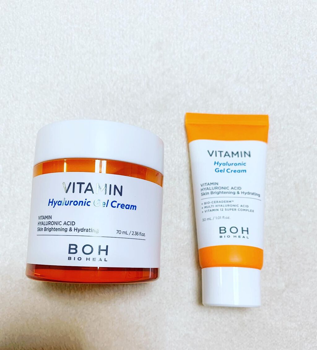 ビタミン ヒアルロニック ジェルクリーム/BIOHEAL BOH/オールインワン化粧品を使ったクチコミ(7枚目)