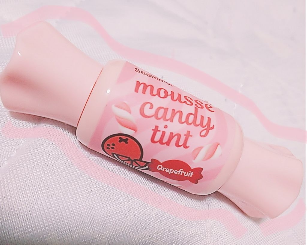 ムース キャンディー ティント/the SAEM/リップティントを使ったクチコミ(1枚目)