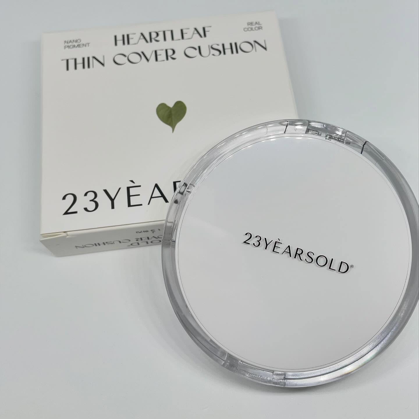 ハートリーフシーンカバークッション/23years old/クッションファンデーションを使ったクチコミ（2枚目）