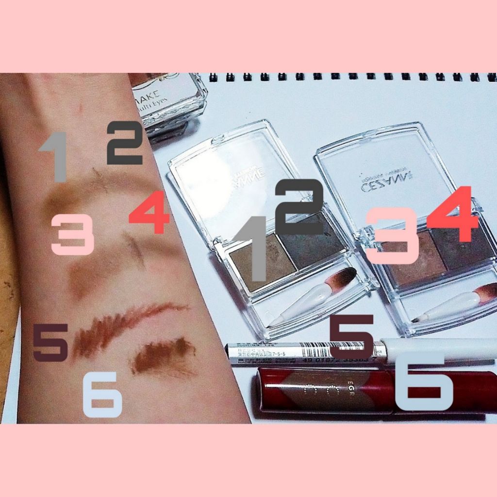 ニュアンスアイブローマスカラ/インテグレート/眉マスカラを使ったクチコミ（2枚目）