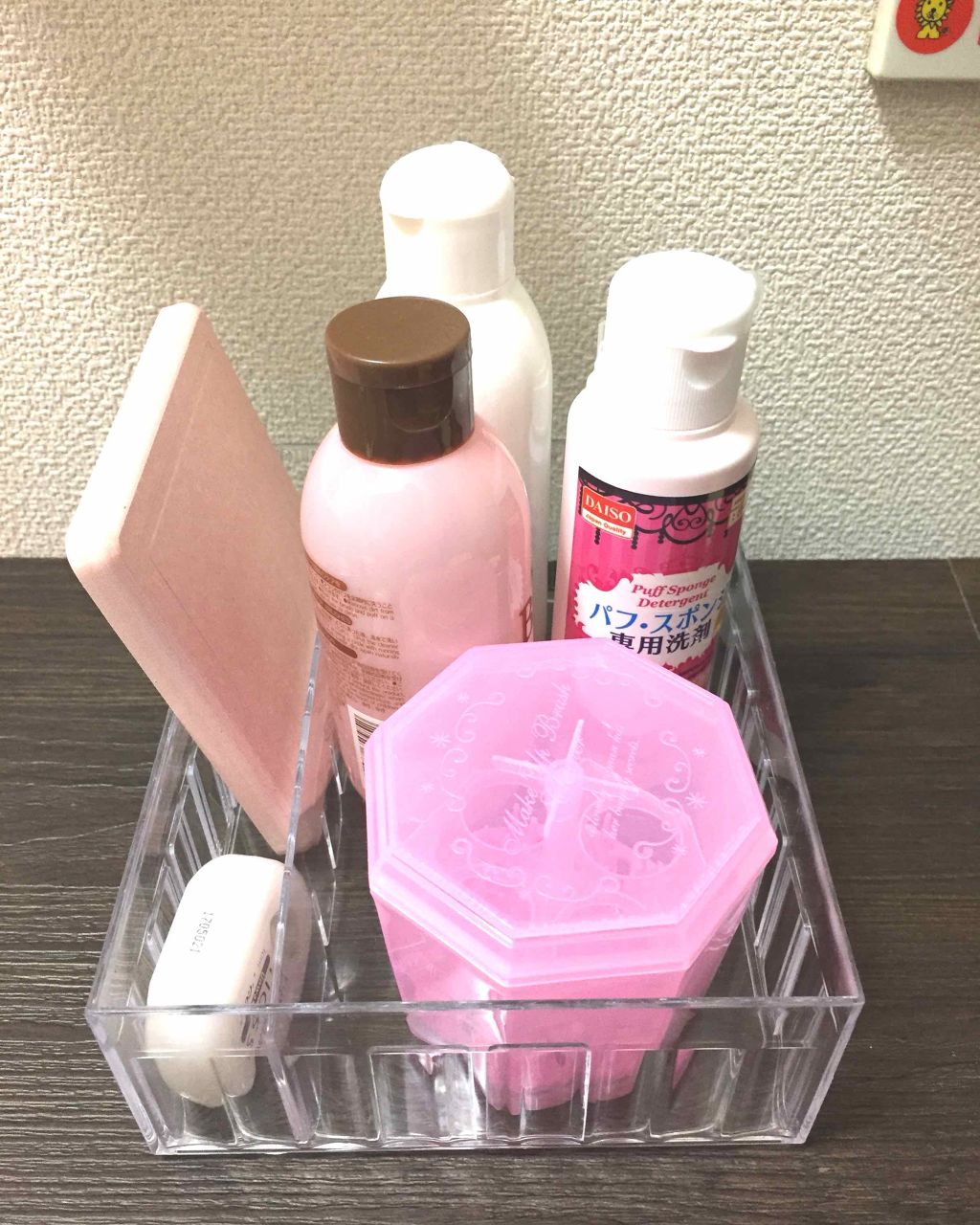 メイクブラシ専用クリーナー/DAISO/その他化粧小物を使ったクチコミ（1枚目）