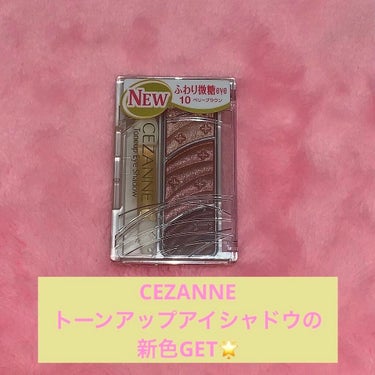 トーンアップアイシャドウ/CEZANNE/アイシャドウパレットを使ったクチコミ（1枚目）