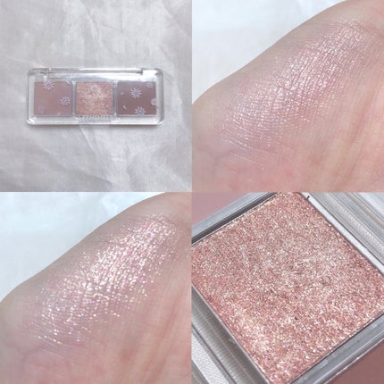 TWINKLE POP Pearl Flex Glitter Eye Palette/CLIO/アイシャドウパレットを使ったクチコミ(5枚目)