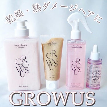 シーソルトセラピースカルプスケーラー/GROWUS/頭皮ケアを使ったクチコミ（1枚目）