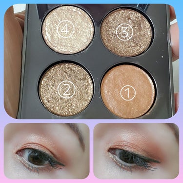 ROEN BEAUTY Eye Shadow Palette/ROEN BEAUTY /アイシャドウパレットを使ったクチコミ（2枚目）