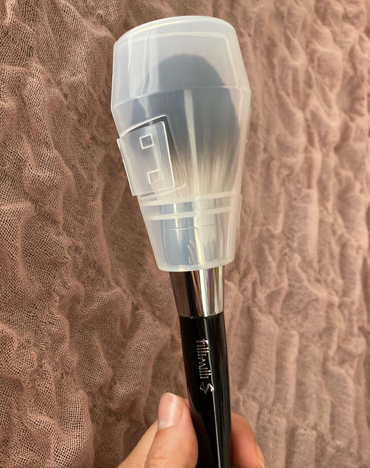 Sシルキーパウダーブラシ (M)882/fillimilli/メイクブラシを使ったクチコミ(2枚目)