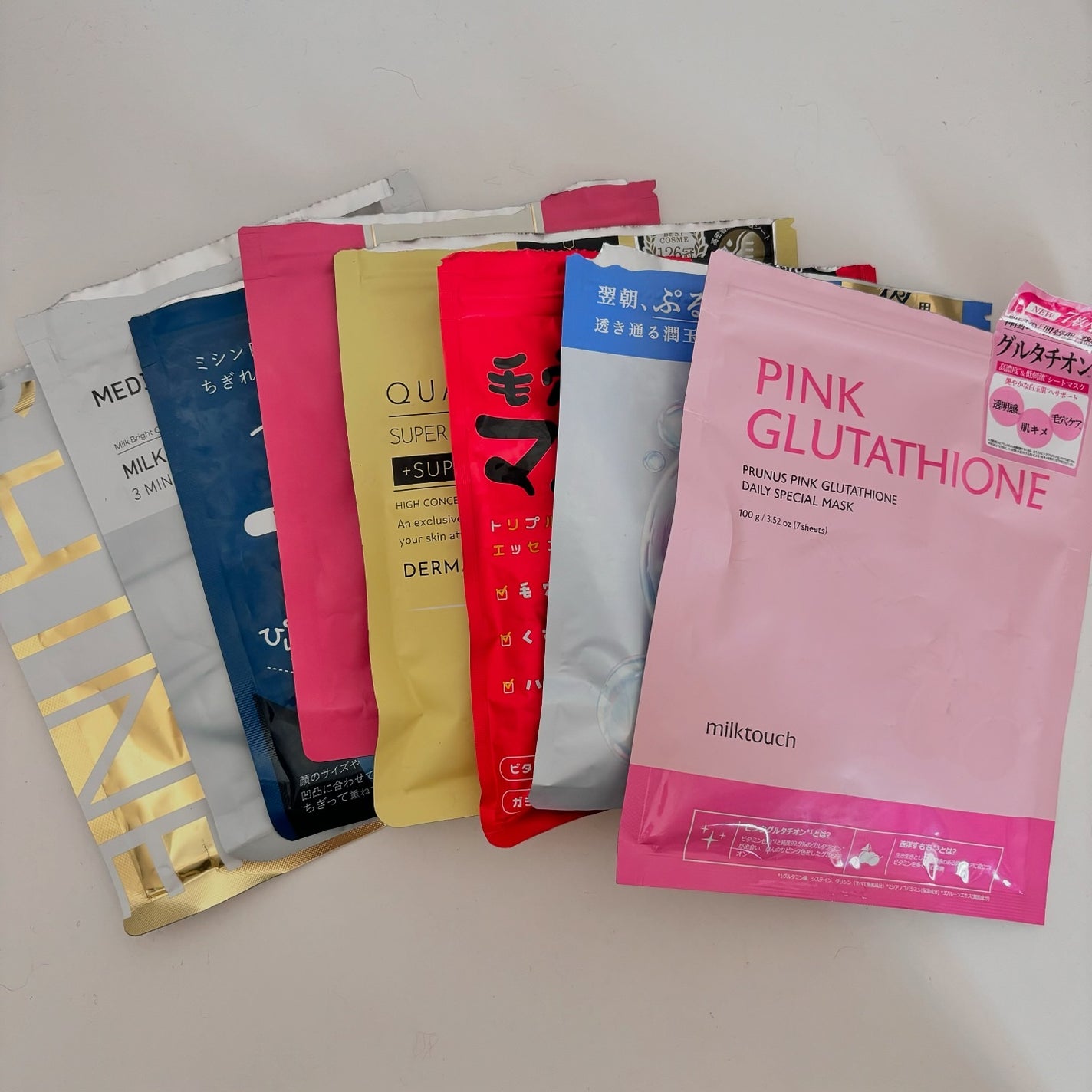 ピンクグルタチオン デイリースペシャルマスク/Milk Touch/シートマスク・パックを使ったクチコミ(1枚目)