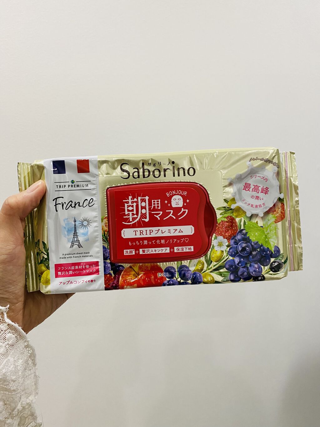 目ざまシート トリッププレミアム FR 21/サボリーノ/シートマスク・パックを使ったクチコミ（1枚目）