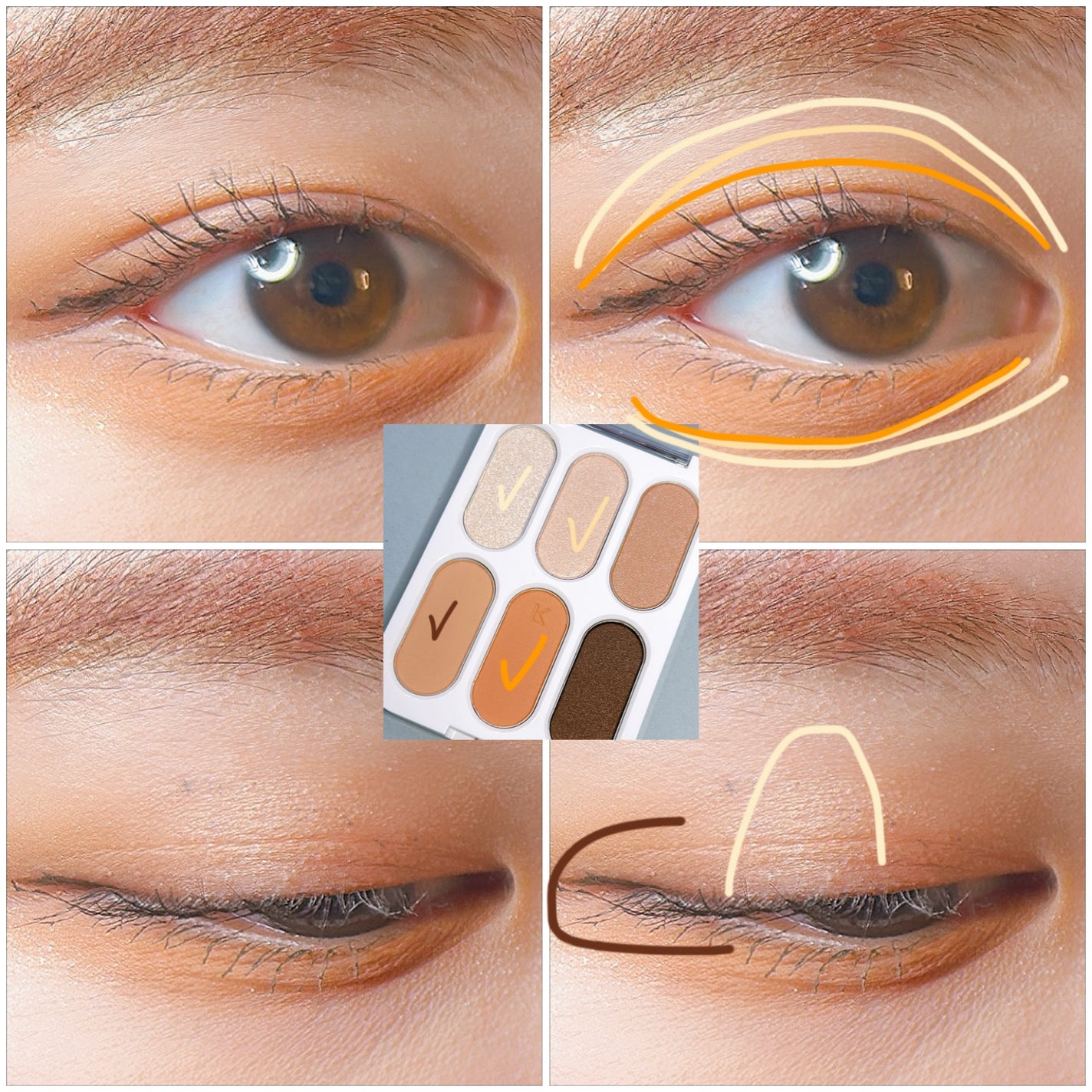 フォーエバー6アイパレット/Laka/アイシャドウパレットを使ったクチコミ(10枚目)