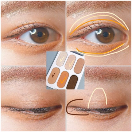 フォーエバー6アイパレット/Laka/アイシャドウパレットを使ったクチコミ(10枚目)