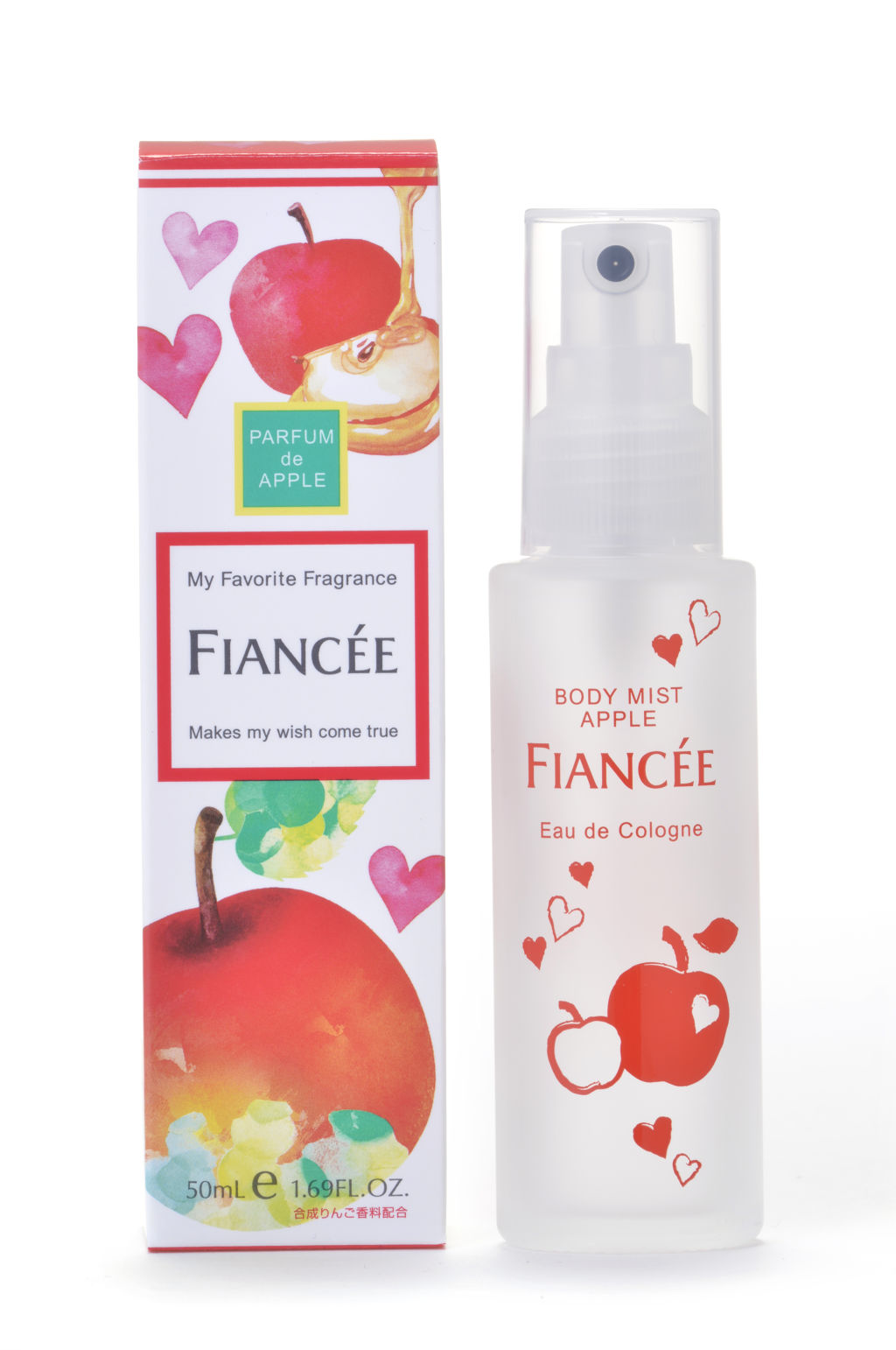 ボディミスト 恋りんごの香り/フィアンセ/香水(レディース)を使ったクチコミ（2枚目）