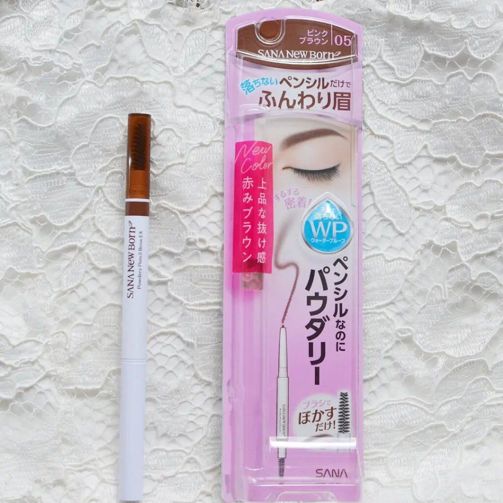 パウダリーペンシルブロウEX/サナ ニューボーン/アイブロウペンシルを使ったクチコミ（3枚目）