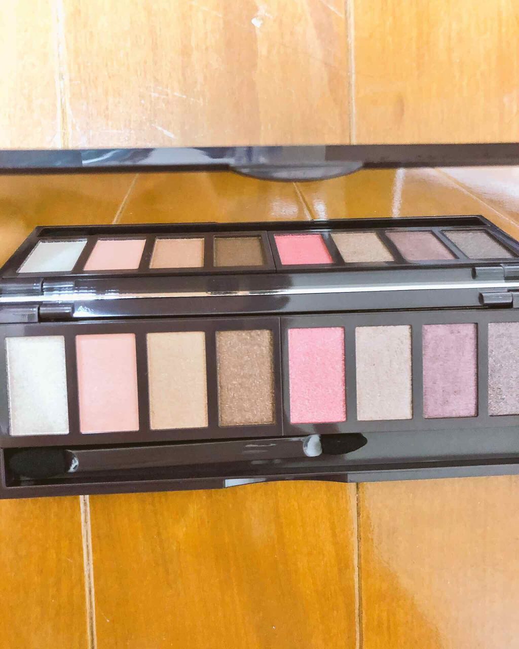 グラマラスリッチ アイパレット (クリスマスコフレ 2018)/Visée/メイクアップキットを使ったクチコミ（1枚目）