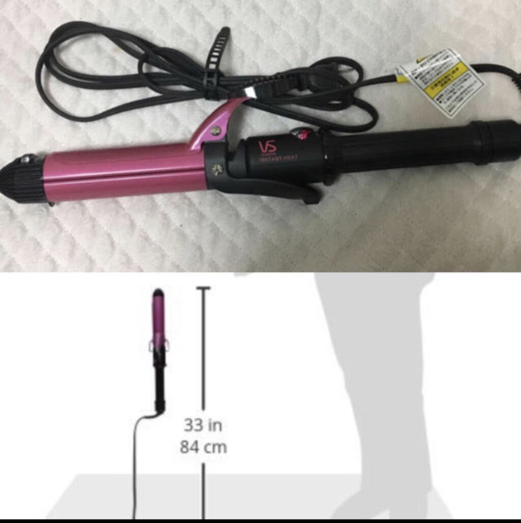 カールアイロン VSI-3206/VIDAL SASSOON Pink Series（ヴィダルサスーン ピンクシリーズ）/カールアイロンを使ったクチコミ（2枚目）